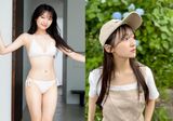 Ema Maeno 100 swimsuit gravure images with cute wet hair!