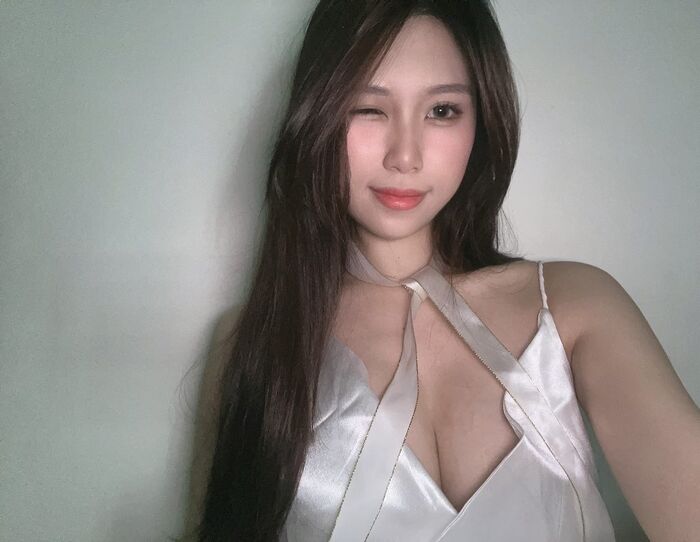 Colossal Breasts Mesh Red 'Qi' Body Material Thick Fire Chen Exhibition Present Invitation Curve (21P) 18th image