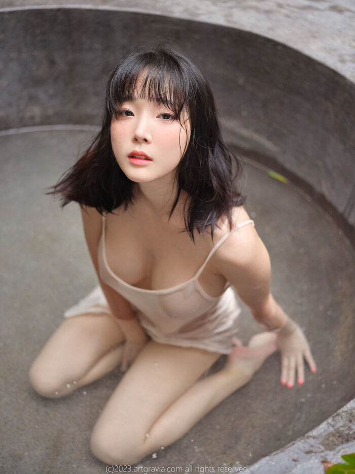 [Kang Inkyung 강인경] 脫衣リリース嫩白歐派 形狀可口 (42P) 18th image