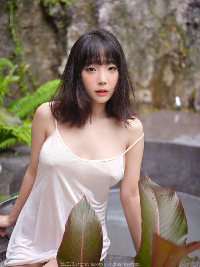 [Kang Inkyung 강인경] 脫衣リリース嫩白歐派 形狀可口 (42P) 3th image