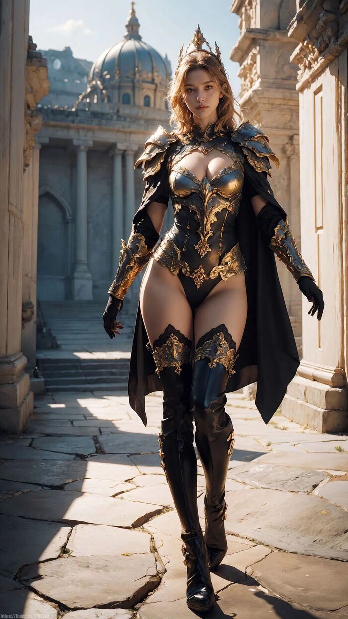 ★PATREON★ [Ifrete] - Archive Flaming Armor AI Generated 4th image