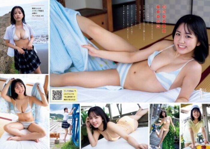 134 images of Mao Goto's G cup boobs! I collected a lot of swimsuit gravure and clothed huge breasts 27th image