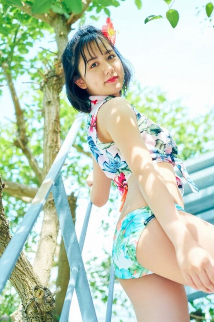 134 images of Mao Goto's G cup boobs! I collected a lot of swimsuit gravure and clothed huge breasts 8th image