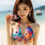 沙灘巧遇泳裝妹子.特輯4 AI Generated