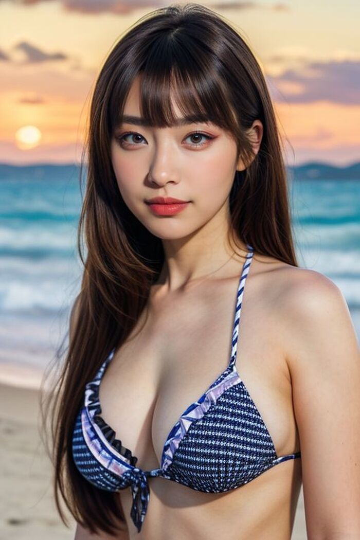 ★PATREON★ [AItan's Photo Room] - Frill Bikini AI Generated 6th image