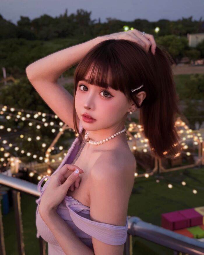 神顏值「王依渟」身材絕頂一流 Temptation 深溝太邪惡 (10P) 5th image