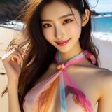 沙灘巧遇泳裝妹子.特輯14 AI Generated