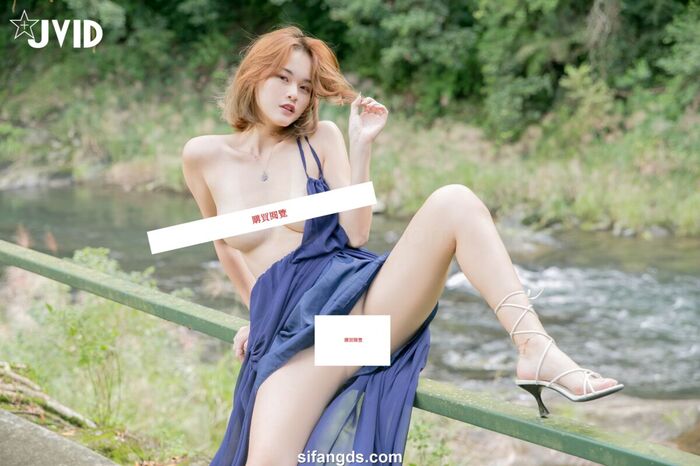 JVID Li Yan 黎妍 - 黎妍居然沒穿內衣 外拍禮服變成了滿點超shameexposure Part2 54th image