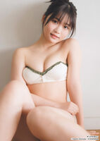 [Image] 16-year-old innocent beautiful girl JK, swimsuit gravure is too cute wwwww Miss Magazine's proud rough stone, Kanara Omoi, reveals her beautiful body in a tube top bikini!!